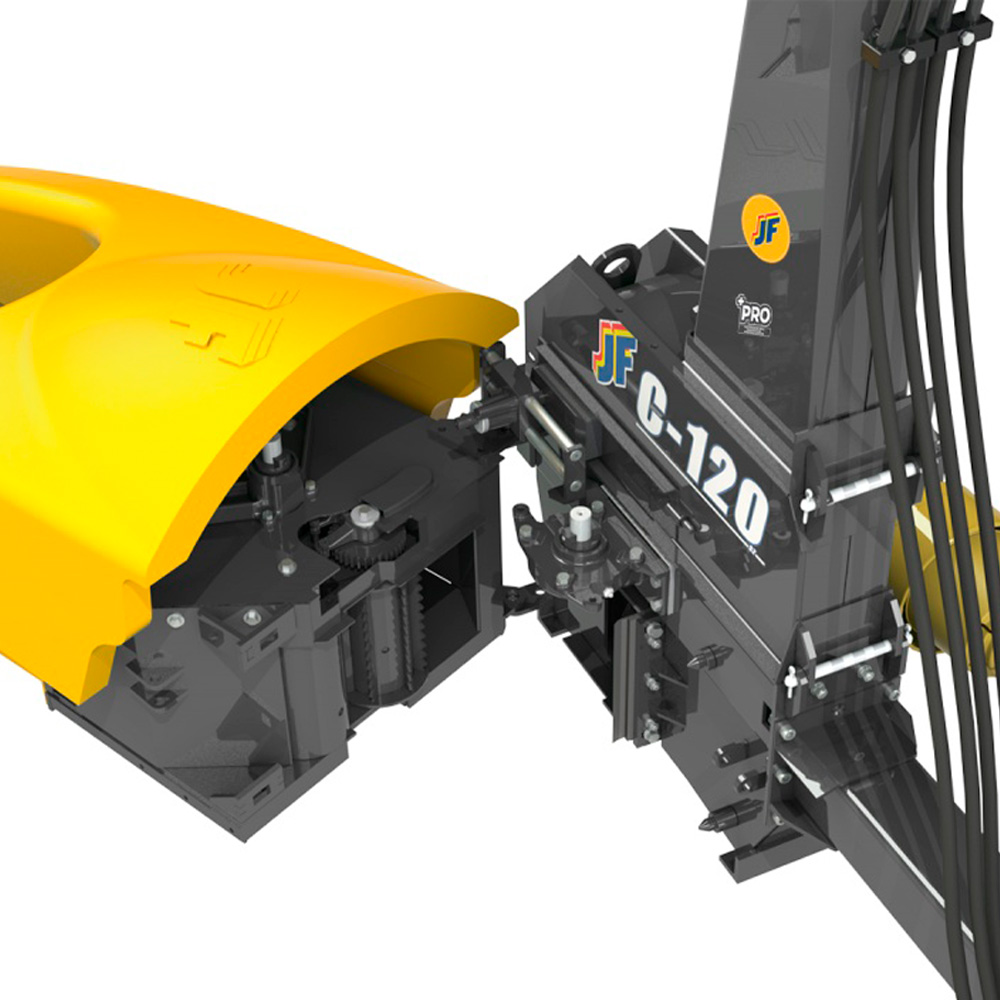 Ensiladeira JF C120 - Caixa Cardan - Minas Verde