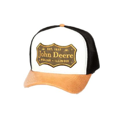 BONE TRUCKER PREMIUM JOHN DEERE - BADGE - BRANCO BONE TRUCKER PREMIUM JOHN DEERE - BADGE - BRANCO