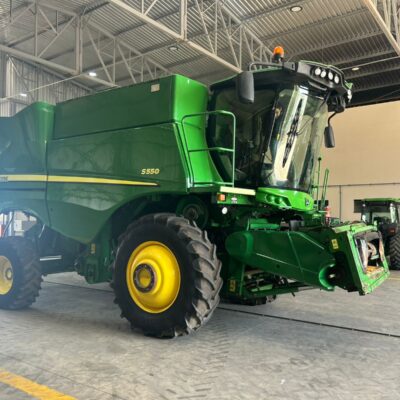 Colheitadeira John Deere | S550 + PC 625 + PM 12x50 | 2015