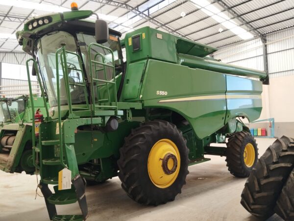 Colheitadeira John Deere | S550 + PC 625 | 2018